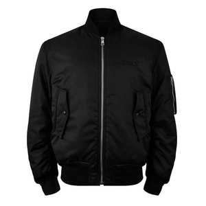 Blouson bombardier de haute qualité pour hommes, vente en gros de logo personnalisé OEM ODM, veste streetwear baseball universitaire à la mode, vêtements d'extérieur légers - Product Image 1