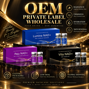Suero Renovador de Piel con NAD+, Ampolla, Fabricante de Productos de Belleza de Marca Privada OEM ODM, Suministro de Fábrica - Product Image 1