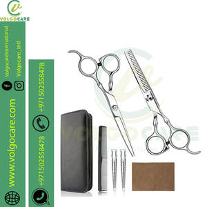 Tijeras profesionales de peluquería de alta calidad 2025, tijeras de corte de pelo para mujeres, hombres, mascotas, juego saludable con hoja afilada - Product Image 2