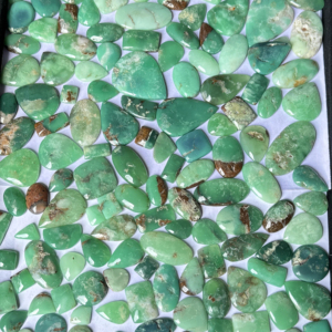 Lote al por mayor de piedras preciosas sueltas naturales de grado AAA de alta calidad cabujones de crisoprasa verde - Product Image 1