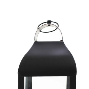 New Matt Black <b>Lantern</b> In <b>Large</b> & Small Sizes For Home <b>Outdoor</b> And Garden Decoration - Product Image 2