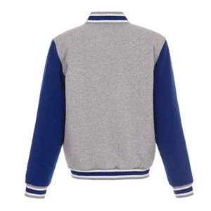 Veste universitaire pour homme, style streetwear, col montant, personnalisable, hiver, de haute qualité - Product Image 2