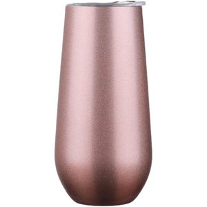 SilverJet Stainless Steel Tumbler 6 Oz Double Wall Insulated With Lid <b>For</b> Wine Coffee Travel Gift Use - Product Image 2