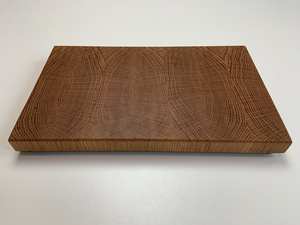 La mejor tabla de cortar gruesa rectangular de madera con mango de 12mm, duradera y sostenible, apta para lavavajillas - Product Image 3