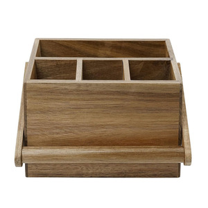 Caja Organizadora de Madera de Alta Calidad, Nuevo Diseño, Caja de Almacenamiento y Exhibición de Madera - Product Image 5