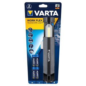 Lampe de poche multifonctionnelle, télescope, lumière LED 5W, 250 lm, Work Flex, noir, accessoire électronique 018646101421 - Product Image 2