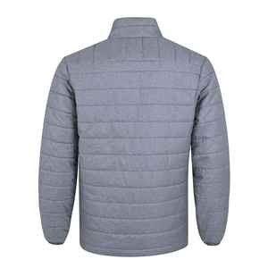 Ventes en gros de vestes en jean pour hommes de haute qualité, imperméables, respirantes, à col montant, avec logo sur le devant, pour l'hiver - Product Image 2