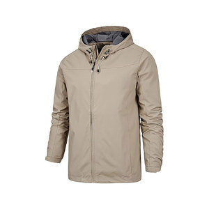 Chaqueta Cortavientos Ligera de Nailon para Hombre, Transpirable, Informal, Resistente al Agua y al Viento, al por Mayor - Product Image 3
