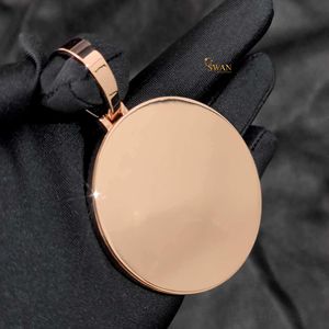 Bold 925 Sterling Silver Rhodium Plaqué Lab Grown Diamond G12 Hip Hop Entièrement Glacé Pendentif Collier Cadeau De Haute Qualité Lui - Product Image 4