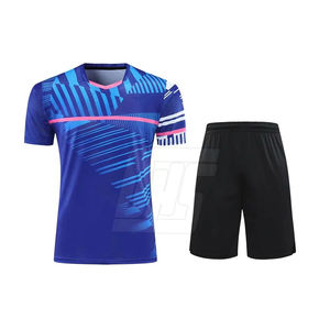 Uniforme DE TENIS deportivo para hombre con cuello, cuello y bolsillos laterales, uniforme de tenis para hombre, registro personalizado - Product Image 1