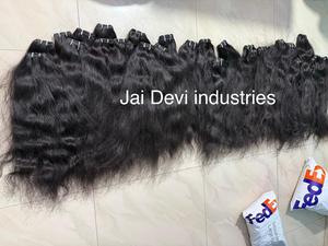 100% cheveux humains armure brut indien vierge vague d'eau donneur unique Double trame non traité cuticule aligné Temple cheveux vague naturelle - Product Image 3