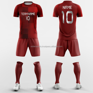 New Arrival <b>Best</b> Quality Custom Design <b>Men's</b> Soccer Uniform Sets Breathable Training Sports Wear With OEM Service Available - Product Image 1