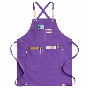 Factory Wholesale <b>Apron</b> Thickened Polyester Cotton Canvas <b>Apron</b> New Household <b>Kitchen</b> <b>Aprons</b> - Product Image 6