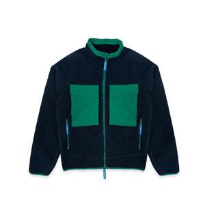Veste polaire décontractée à col montant Liberaiders [770071803] en polyester tissé avec rembourrage, à capuche et fermeture éclair, motif automne - Product Image 1