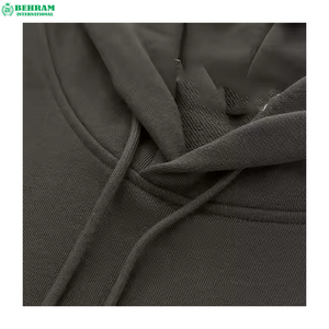Thick Luxury Winter Unisex Cotton 500gsm Eco-Friendly Fleece Hoodies OEM Service <b>Bulk</b> - Product Image 2