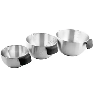 stainless steel wholesale premium heavy oil bowl with a patti handle and stylish classic design