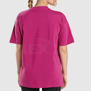 Color sólido Precio bajo Mujeres Camisetas Venta al por mayor En stock Mujeres Camisetas Nueva llegada Mujeres Camisetas - Product Image 2