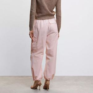 Pantalon cargo Streetwear Pantalon cargo baggy personnalisé fabricant OEM Pantalon cargo à poches personnalisé le plus populaire Pantalon pour femme - Product Image 3