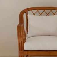 Chaises de salle à manger et de salon en rotin naturel faites à la main, fauteuil de loisirs en osier pour la maison, le jardin, meubles faits à la main, chaise de salon