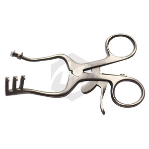 WEITLANER Retractor Autoretención 130mm 5,18 "Quirúrgico 3x2 Puntas Semi Afiladas Puntas Veterinaria Cirugía Humana Instrumentos Médicos - Product Image 2