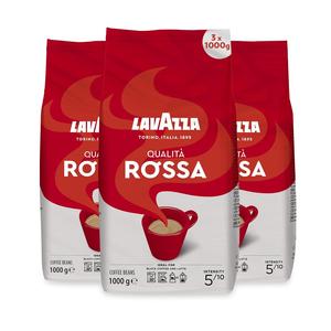 กาแฟ lavazza qualita Rossa คุณภาพเยี่ยม1กก. คั่วอิตาเลี่ยนแบบพรีเมี่ยมขายส่งราคาโรงงานขายดีกลิ่นหอมสดชื่นสำหรับคาเฟ่ร้านอาหาร - Product Image 1