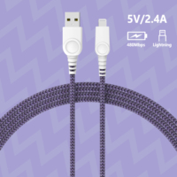 Cable USB de PVC con Certificación MFi de Calidad al por Mayor, Carga Rápida para iPhone, iPad, Coche, Computadora, Banco de Energía, Cargador Móvil con Blindaje Trenzado