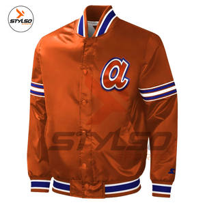 Veste universitaire en satin XL personnalisée Veste de baseball à capuche pour hommes, style letterman 3D, saison d'hiver - Product Image 3
