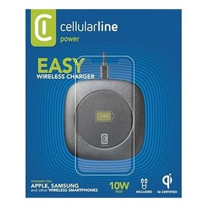 Wireless Charger Pad 10W Qi Black EASY CHARGER Power <b>Accessory</b> - Product Image 2