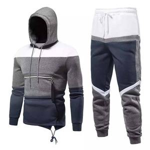 New Arrival Custom Logo Tracksuit <b>Men</b> With Hooded Regular Sleeve Heavyweight <b>Fleece</b> Sweatsuit Casual Tracksuit for <b>Men</b> - Product Image 1