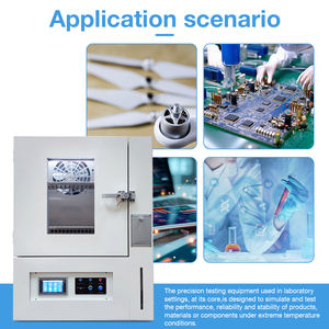 プロフェッショナル60L卓上試験チャンバー、高低温試験チャンバー、精密な温度測定のための304ステンレス鋼内装 - Product Image 5