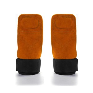 GAF cuero de vaca levantamiento de pesas muñequeras y almohadilla de Palma precio de fábrica Fitness seguridad empuñaduras - Product Image 5