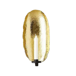 Venta al por mayor de portavelas de hierro de metal hecho a mano de la mejor calidad forma geométrica chapada en oro para la decoración de la boda de Navidad - Product Image 3