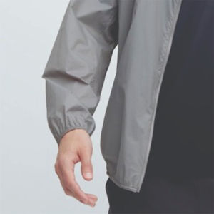 Veste coupe-vent en nylon et polyester 100% pour hommes, col à capuche en toile imperméable pour l'hiver, fourniture en usine du logo de votre marque - Product Image 6