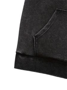 Sudadera con Capucha Vintage Personalizable para Hombre, 100% Algodón, Corte Regular, Felpa de Alta Calidad, Transpirable, Diseño con Pedrería - Product Image 3