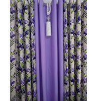 Rideaux de haute qualité en tissu mousseline pour la maison, l'hôtel et le bureau, textiles de maison, ensembles de 3 pièces, rideaux de fenêtre pour le salon