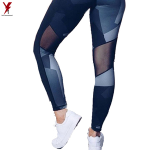 Ropa deportiva personalizada de cintura alta para mujer, conjunto de yoga sin costuras para gimnasio, mallas sublimadas con logotipo a precio barato - Product Image 5