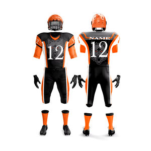 Uniformes de football américain pour jeunes de qualité supérieure pour l'entraînement sur mesure pas cher authentique équipe de collèges américains cousus - Product Image 4