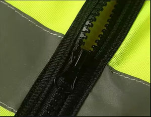 Chaleco reflectante Chaleco DE SEGURIDAD Chaqueta Construcción DE SEGURIDAD Trabajo de alta visibilidad Ropa reflectante de seguridad transpirable - Product Image 6