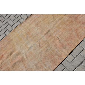 Alfombra Vintage de 3.5x7.6 pies, Alfombra Turca, Alfombra con Bordes Beige - Product Image 5