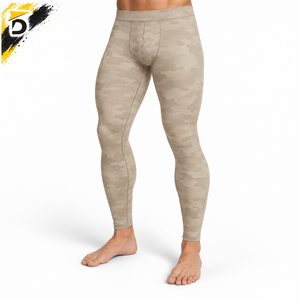 <b>Men</b> <b>Compression</b> <b>Leggings</b> Elastic Waist Quick Dry Breathable Supportive Fit Stretch Comfort Flexible Movement Fitness Training - Product Image 3