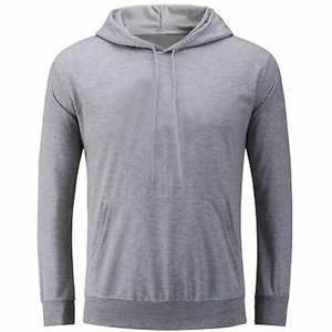 OEM Service Logo personnalisé couleur unie bonne qualité hommes sweats à capuche avec capuche/derniers produits 2022 nouveautés hommes sweats à capuche - Product Image 2