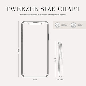 Pince à épiler de haute qualité, couleur grise, en acier métallique, outil de maquillage pour l'épilation des sourcils - Product Image 6