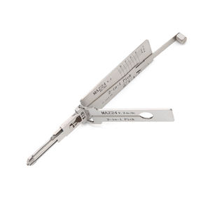 لوازم الأقفال عالية الجودة ليشي 2 في 1 اختيار قفل اسطوانة مفتوحة القارئ (MAZ24) Lockpick لمازدا لبي دبليو - Product Image 3