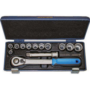 13-Piece DIY Grade CR-V Socket Wrench Set with Chrome Finish Featuring Hex Torx <b>Spanner</b> for Maintenance OEM Customizable - Product Image 1