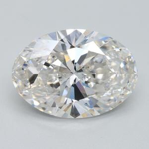 IGI 4.11 Ct Lab Grown Oval Cut Diamond VS1 Clarity G Colour for Eco-Friendly <b>Jewelry</b> Loose Diamond for Ring Creation - Product Image 1