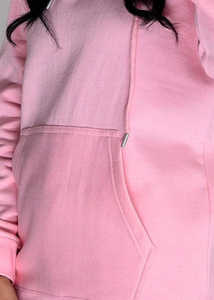 เสื้อมีฮู้ดและสเวตเตอร์สำหรับผู้หญิงทุกเพศเสื้อมีฮู้ดคอกลมแบบปักโลโก้ออกแบบได้ตามต้องการสำหรับผู้หญิง - Product Image 6