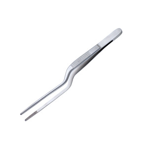 Pinzas profesionales de bayoneta Gruenwald, pinzas rectas de bayoneta de acero inoxidable Gruenwald Jansen - Product Image 2