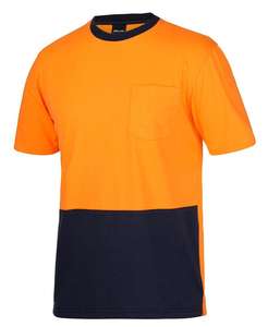 Supplier Safety Clothing Two Tone <b>Hi</b> <b>Vis</b> <b>T</b>-<b>Shirt</b> reflective <b>T</b> <b>Shirt</b> - Product Image 2