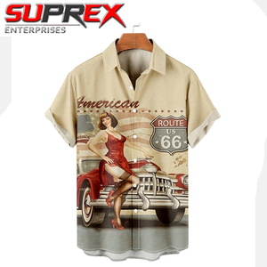 เสื้อเชิ้ตผู้ชายแขนสั้นแบบลำลอง ปกคอปกติดกระดุมเม็ดเดียว ผ้าไม่ยับ เป็นมิตรกับสิ่งแวดล้อม ระบายอากาศได้ดี แห้งเร็ว - Product Image 6