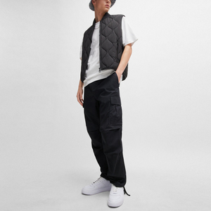 High Quality Men's Vintage Joggers Custom Streetwear Elastic Mid Waist Loose Fit Multi-Pockets Casual Lightweight OEM Service - Product Image 4